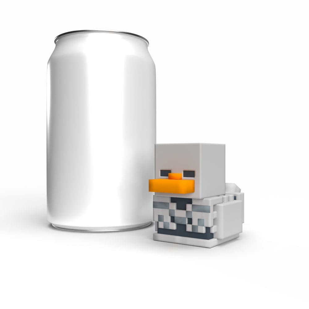 Minecraft Tubbz Mini PVC Figur Skeleton 5 cm                       - Versand: 5-7 Tage nach Bestellung