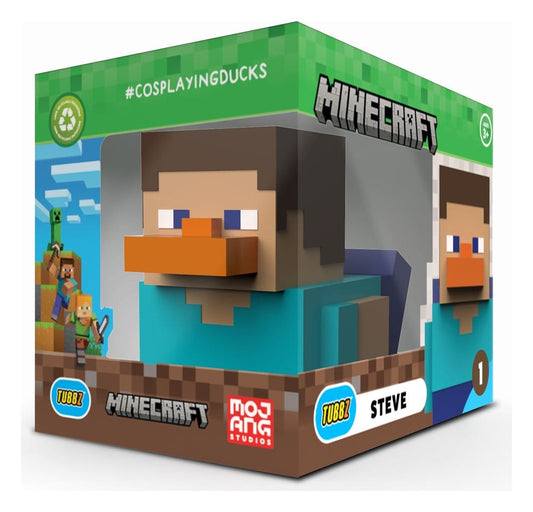Minecraft Tubbz PVC Figur Steve Boxed Edition 10 cm           - Versand: 7 Tage nach Bestellung