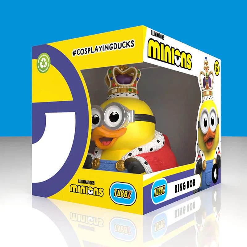 Minions Tubbz PVC Figur King Bob Boxed Edition 10 cm                  - Versand: 7 Tage nach Bestellung