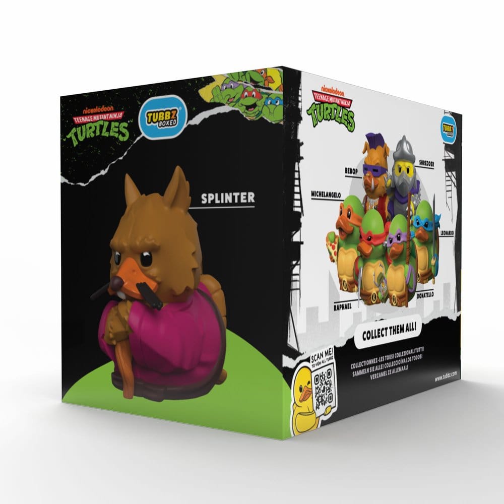 Teenage Mutant Ninja Turtles Tubbz PVC Figur Splinter - Preorder - ETA: 17.11.2026