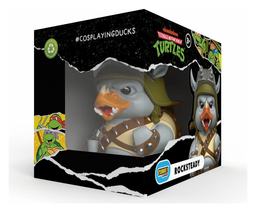 Teenage Mutant Ninja Turtles Tubbz PVC Figur Rocksteady - Preorder - ETA: 25.08.2026