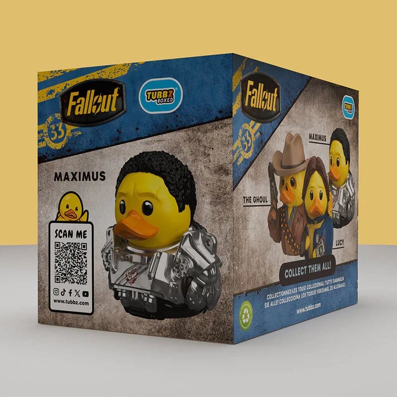 Fallout Tubbz PVC Figur Maximus Boxed Edition 10 cm     - Versand: 7 Tage nach Bestellung