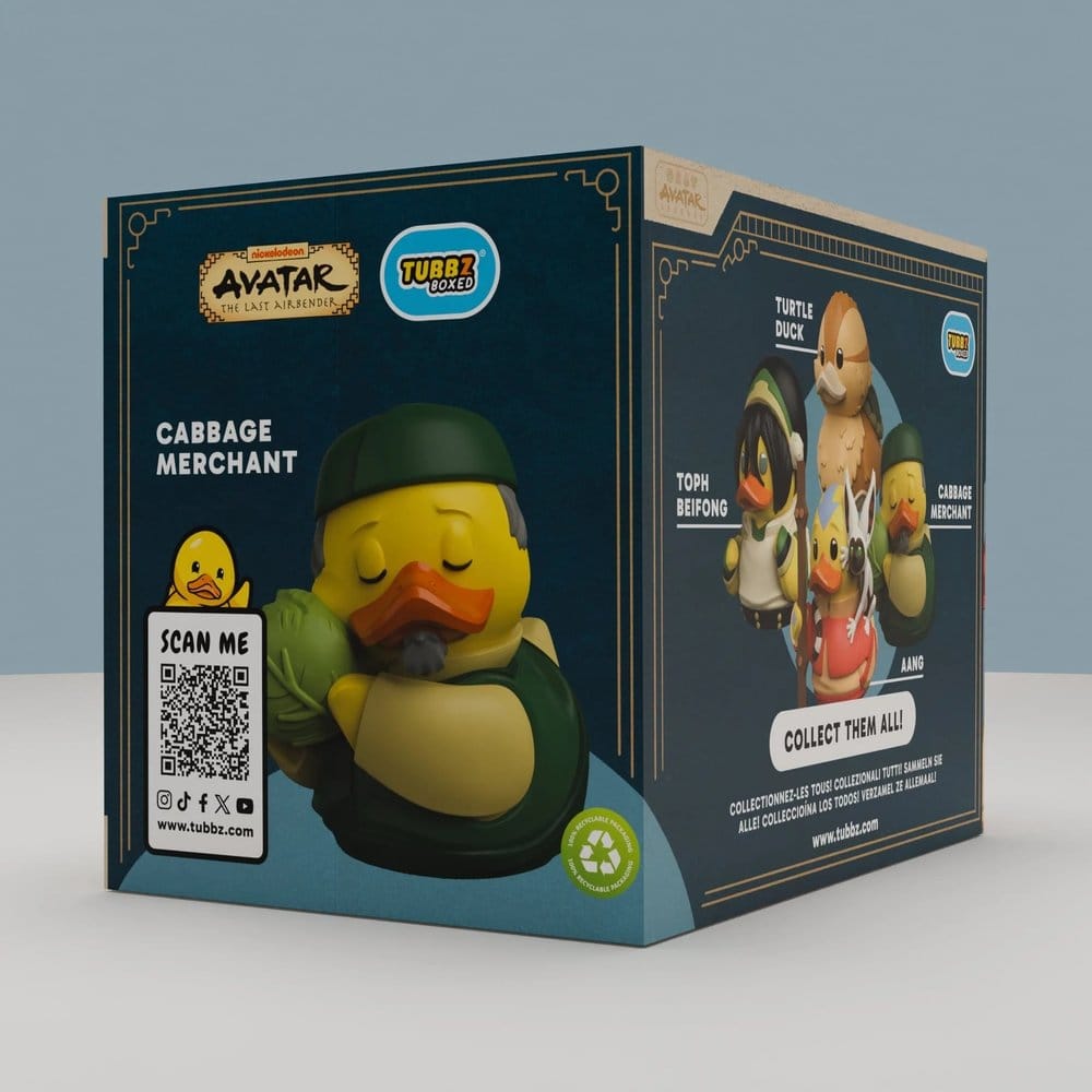 Avatar Der Herr der Elemente Tubbz PVC Figur Cabbage Merchant Boxed Edition 10 cm                - Versand: 7 Tage nach Bestellung