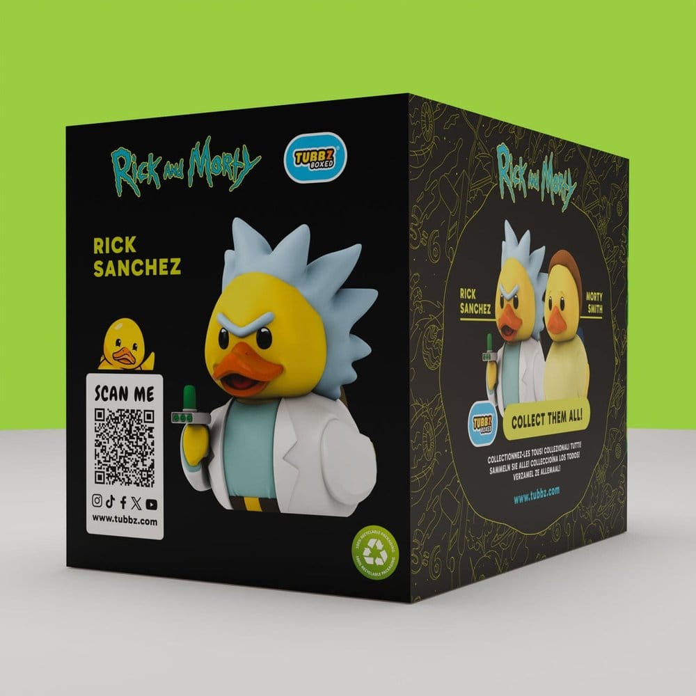 Rick and Morty Tubbz PVC Figur Rick Boxed Edition 10 cm    - Versand: 7 Tage nach Bestellung