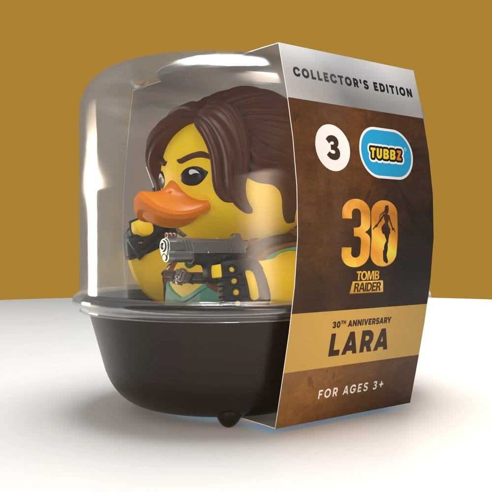 Tomb Raider Tubbz PVC Figur Lara (30th Anniversary) Collector's Edition 10 cm    - Versand: 7 Tage nach Bestellung