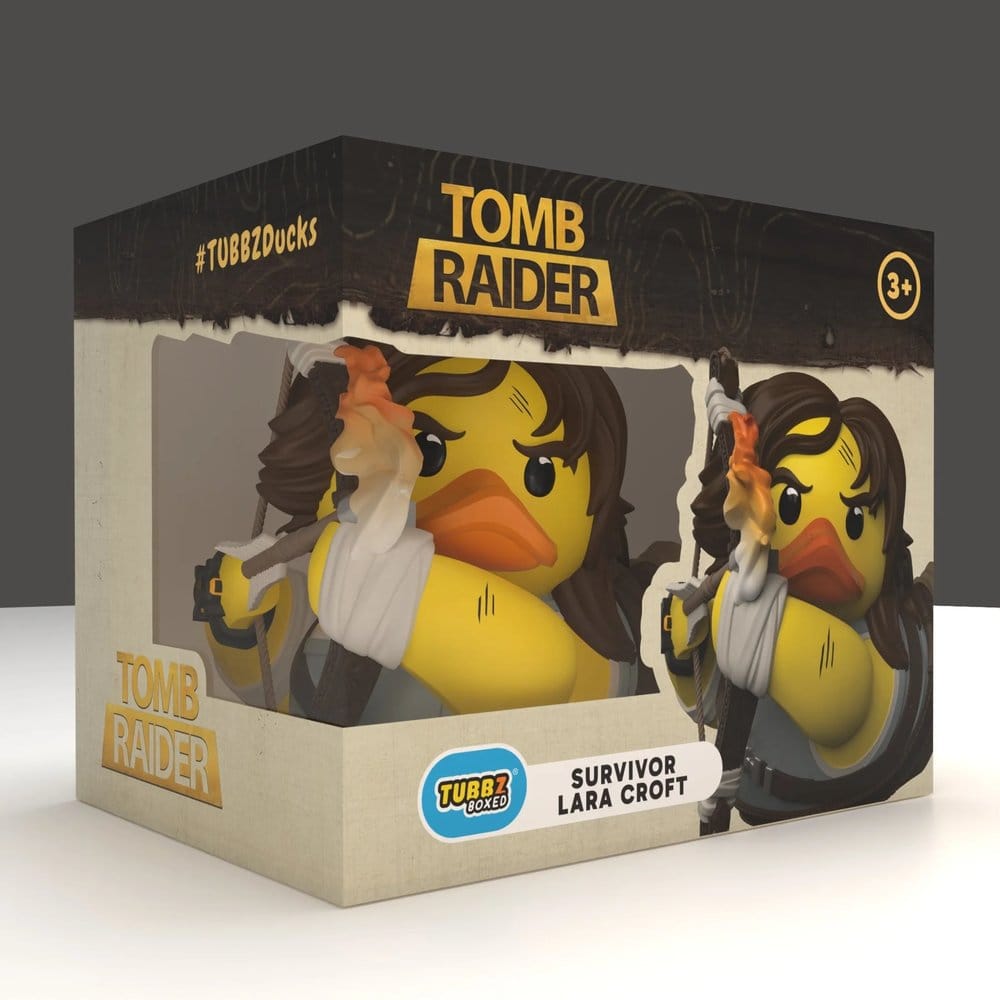 Tomb Raider Tubbz PVC Figur Lara Croft (Survivor) Boxed Edition 10 cm    - Versand: 7 Tage nach Bestellung