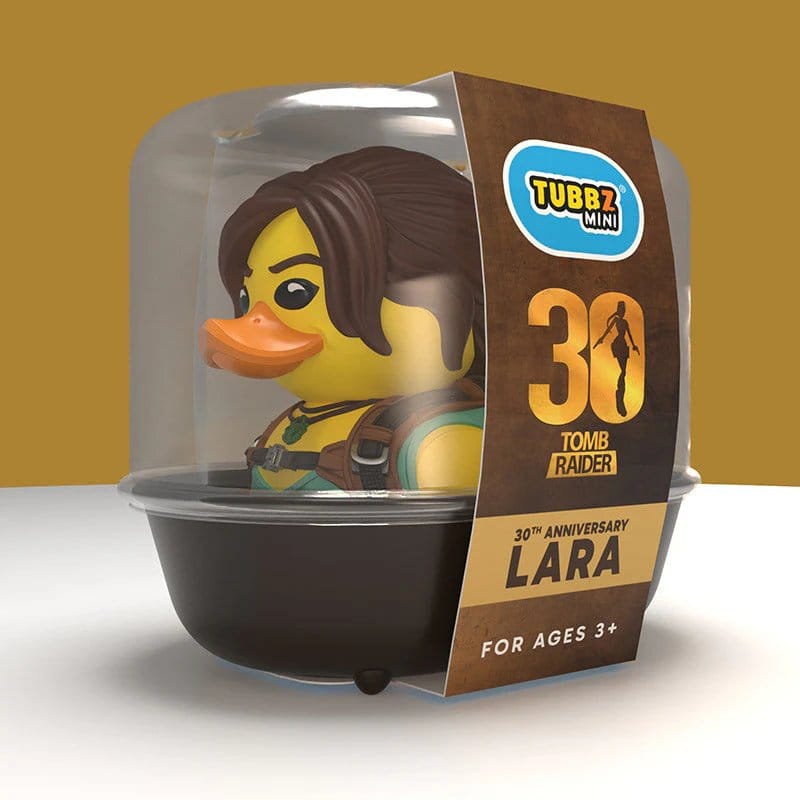 Tomb Raider Tubbz Mini PVC Figur Lara (30th Anniversary) 5 cm        - Versand: 7 Tage nach Bestellung