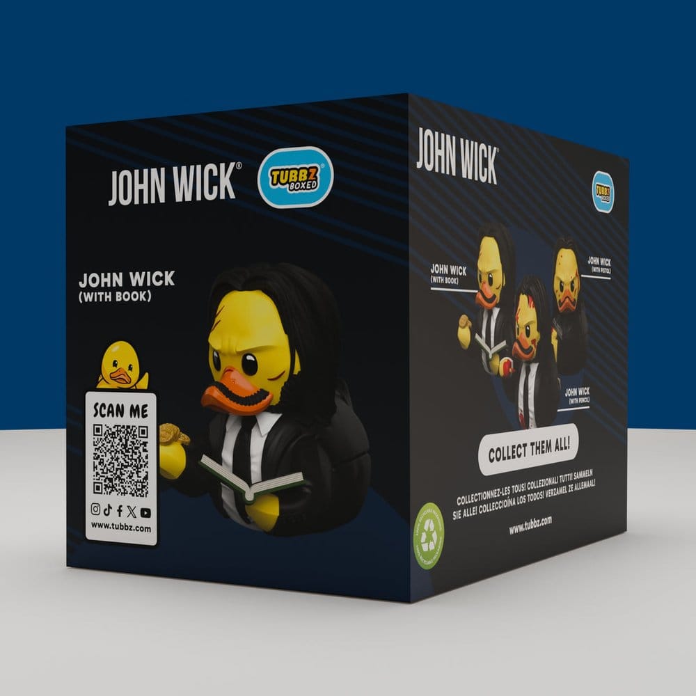 John Wick Tubbz PVC Figur Book Boxed Edition 10 cm    - Versand: 7 Tage nach Bestellung