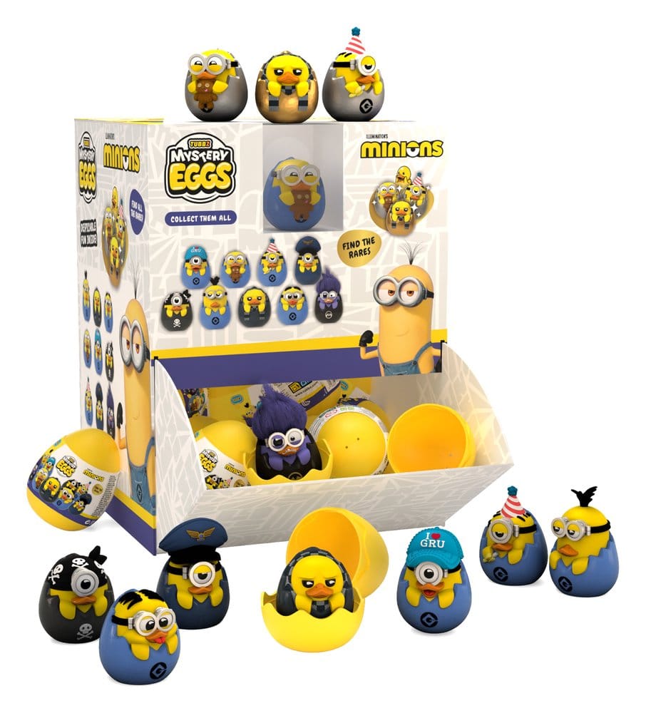 Minions Tubbz Minifiguren Mystery Egg Blind Box Display (36) - Preorder - ETA: 25.08.2026