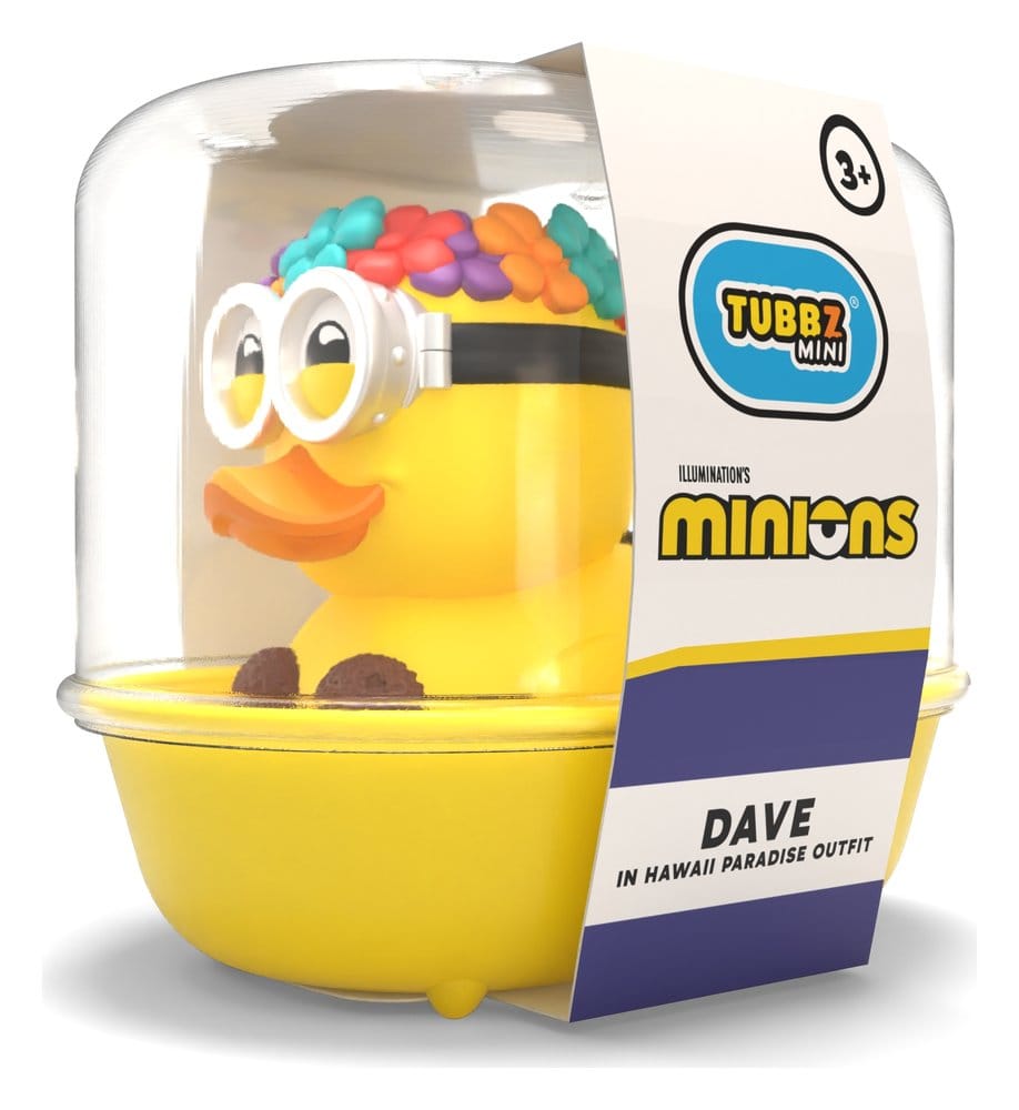 Minions Tubbz Mini PVC Figur Dave Hawaii Paradise 5 cm - Preorder - ETA: 25.12.2026
