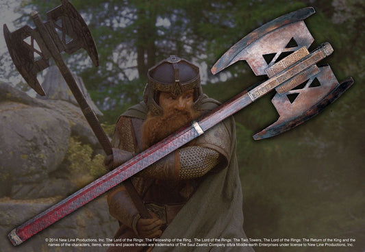 Herr der Ringe Replik 1/1 Gimlis Axt - Versand: 7 Tage nach Bestellung