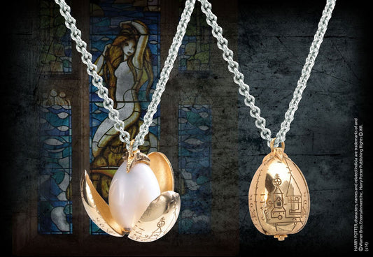 Harry Potter Anhaenger mit Kette Das Goldene Ei - Versand: 5-7 Tage nach Bestellung