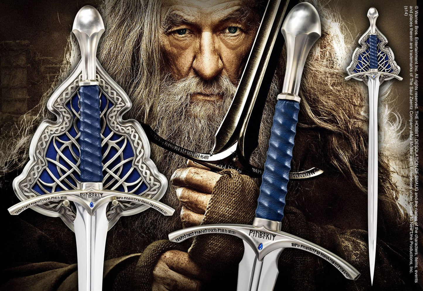 Der Hobbit Replik 1/1 Schwert Glamdring 120 cm - Preorder - ETA: 05.11.2025