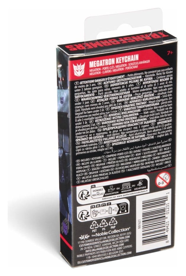 Transformers Schlüsselanhänger Megatron 13 cm - Preorder - ETA: 28.12.2026