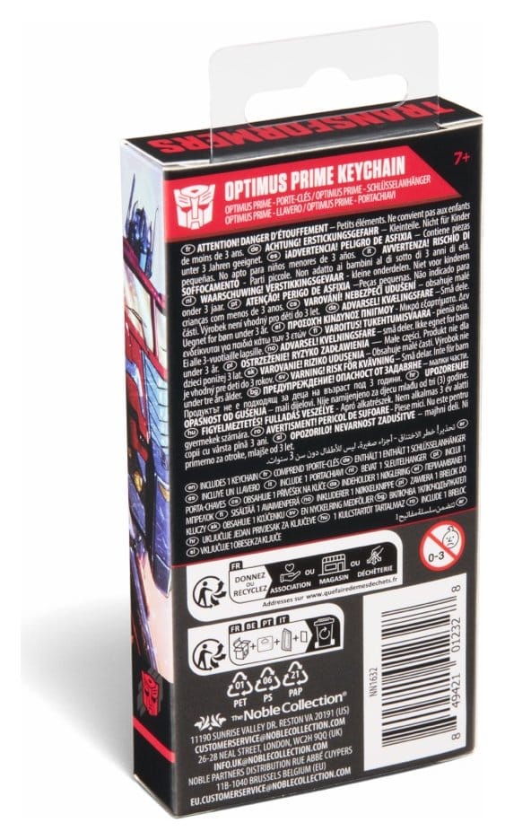 Transformers Schlüsselanhänger Optimus Prime 13 cm - Preorder - ETA: 28.12.2026