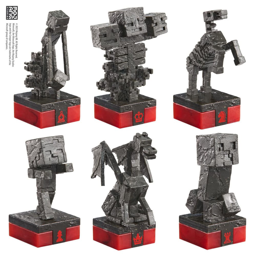 Minecraft Schachspiel Overworld Heroes vs. Hostile Mobs - Preorder - ETA: 23.10.2025