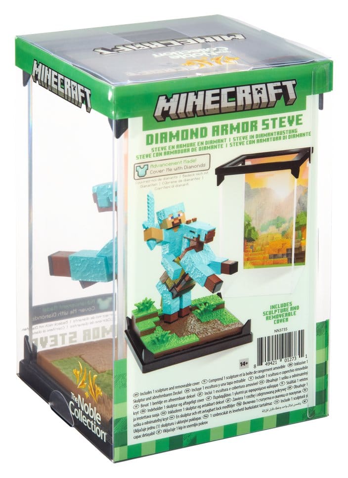 Minecraft Figur Diorama Diamond Armor Steve und Pferd 18 cm - Preorder - ETA: 24.12.2026