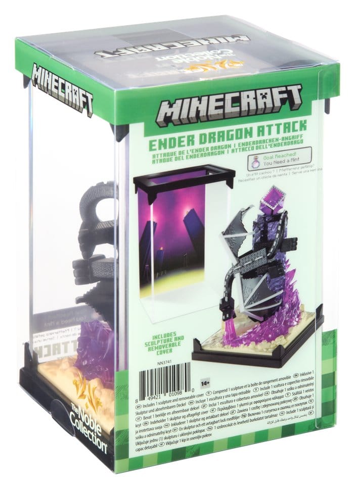 Minecraft Figur Diorama Ender Dragon Attack 18 cm - Preorder - ETA: 24.12.2026