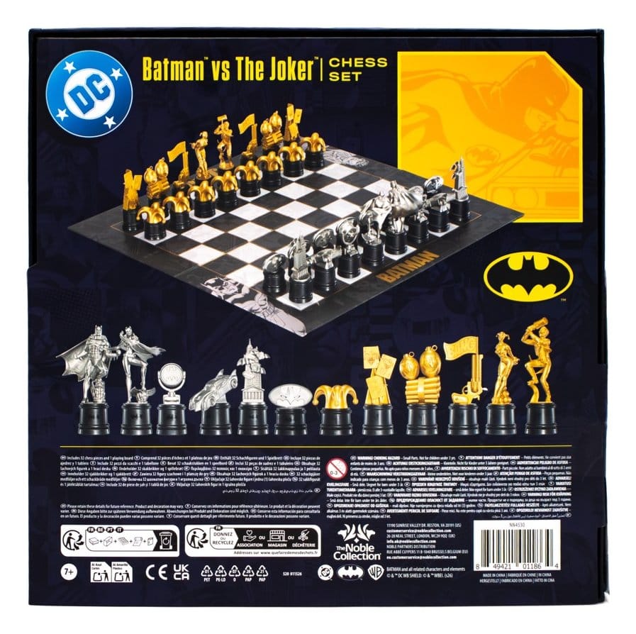 DC Comics Schachspiel Batman vs. The Joker 47 cm - Preorder - ETA: 28.07.2026