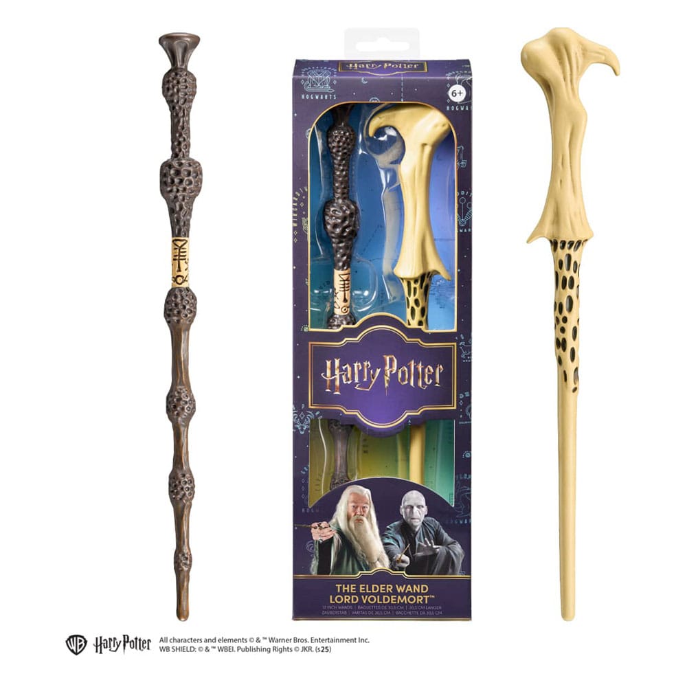 Harry Potter Rollenspiel Doppelpack Zauberstäbe The Elder & Lord Voldemort 30 cm - Preorder - ETA: 05.11.2025