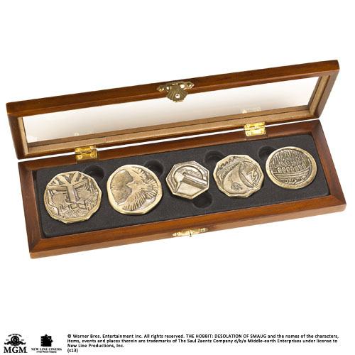 Der Hobbit Münzen Set Dwarven Treasure - Versand: 5-7 Tage nach Bestellung
