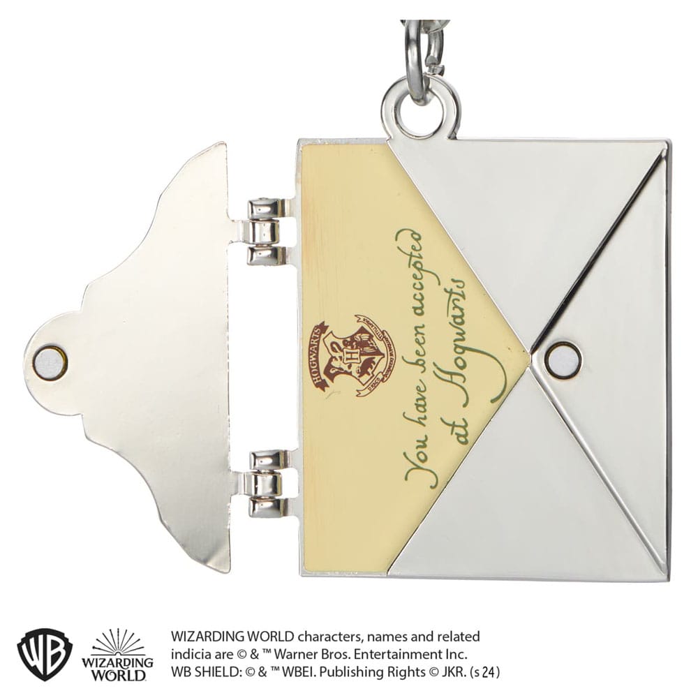Harry Potter Metall Schlüsselanhänger Hogwarts Acceptance Letter  - Preorder - ETA: 13.09.2025