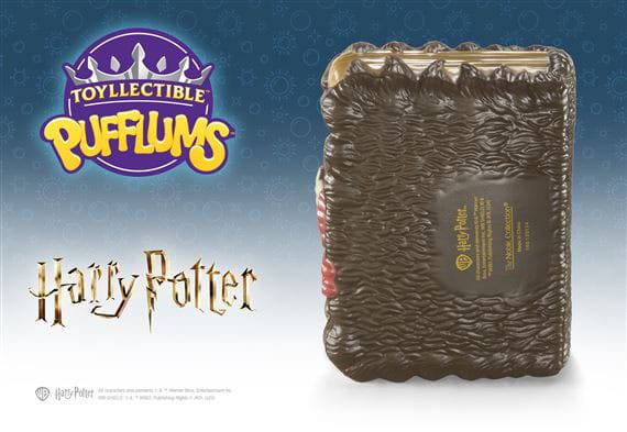 Harry Potter Squishy Anti-Stress-Figur Pufflums The Monster Book of Monsters 15 cm - Preorder - ETA: 29.12.2025