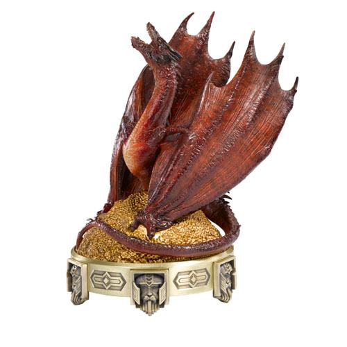 Der Hobbit Smaugs Einöde Statue mit Räuchereinsatz Smaug 25 cm - Versand: 5-7 Tage nach Bestellung