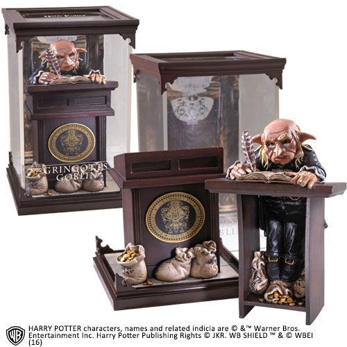 Harry Potter Magical Creatures Statue Gringotts Goblin 19 cm - Versand: 5-7 Tage nach Bestellung