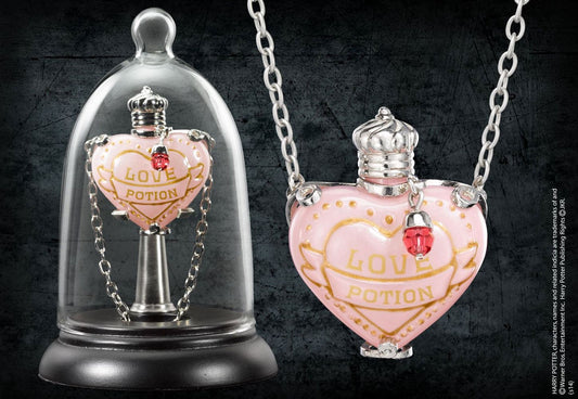 Harry Potter Anhänger mit Kette und Schmuckvitrine Love Potion - Versand: 7 Tage nach Bestellung