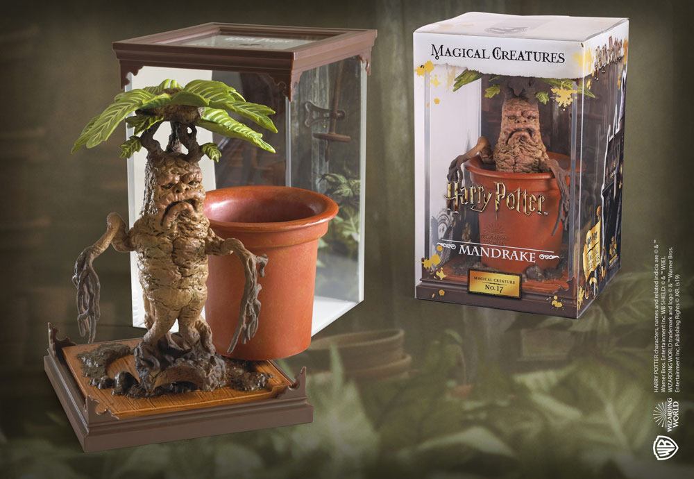 Harry Potter Magical Creatures Statue Mandrake 13 cm - Preorder - ETA: 05.11.2025