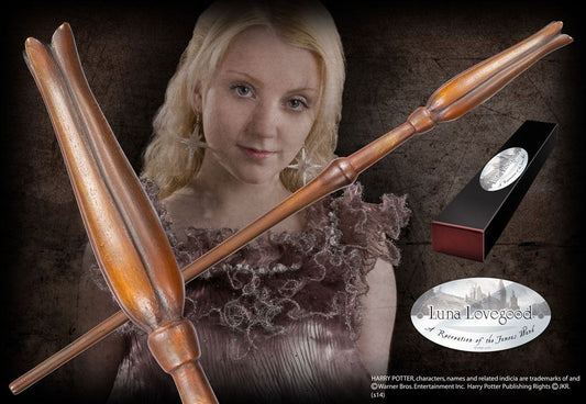 Harry Potter Zauberstab Luna Lovegood (Charakter-Edition) - Versand: 5-7 Tage nach Bestellung