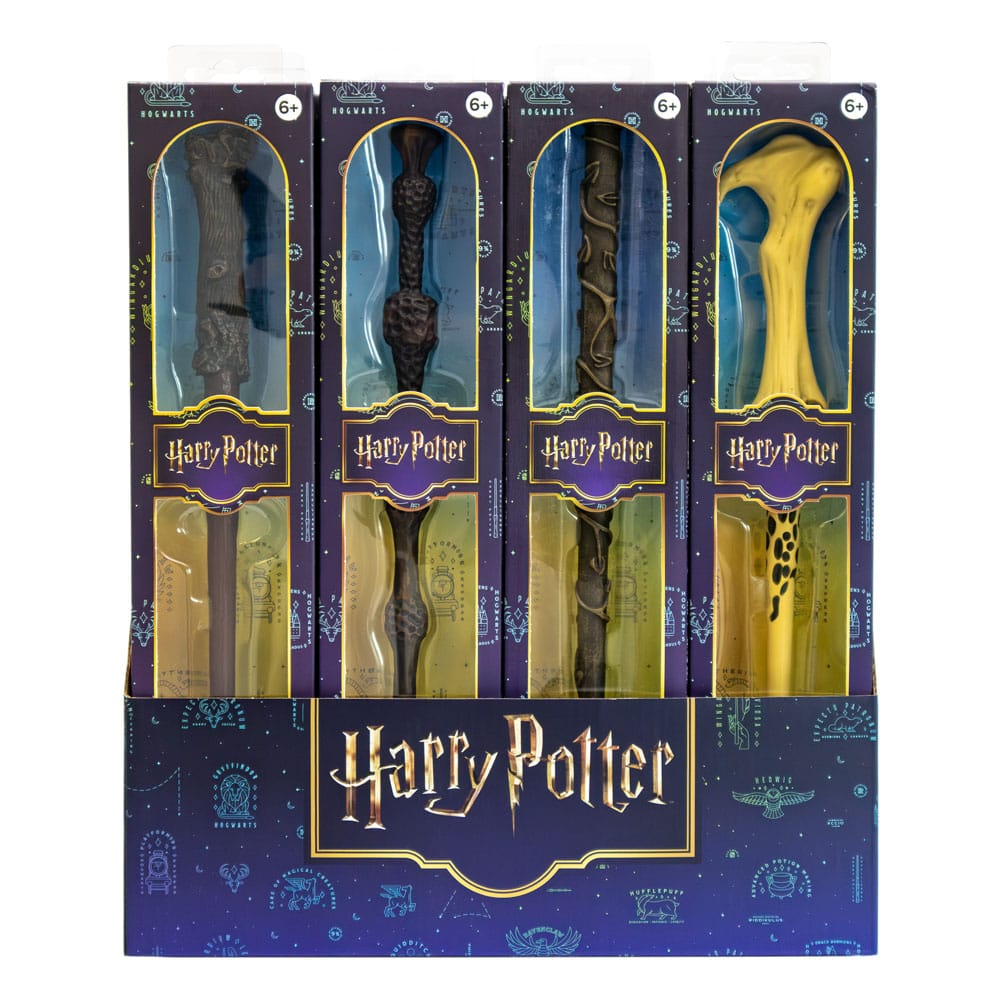 Harry Potter Rollenspiel Zauberstäbe Display (12) - Versand: 7 Tage nach Bestellung