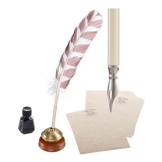 Harry Potter Replik Hogwarts-Schreibfeder mit Hogwarts-Papier 31 cm  - Versand: 5-7 Tage nach Bestellung