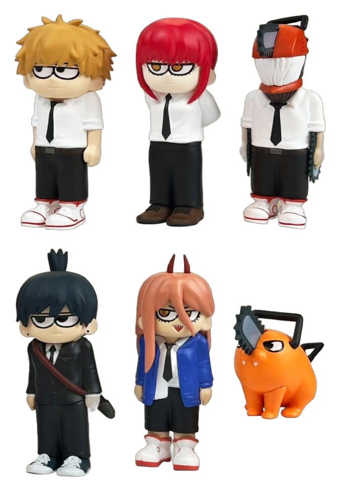 Chainsaw Man JIRORI Minifiguren 9 cm Vol. 1 Blind Box Display (6) - Preorder - ETA: 23.04.2027