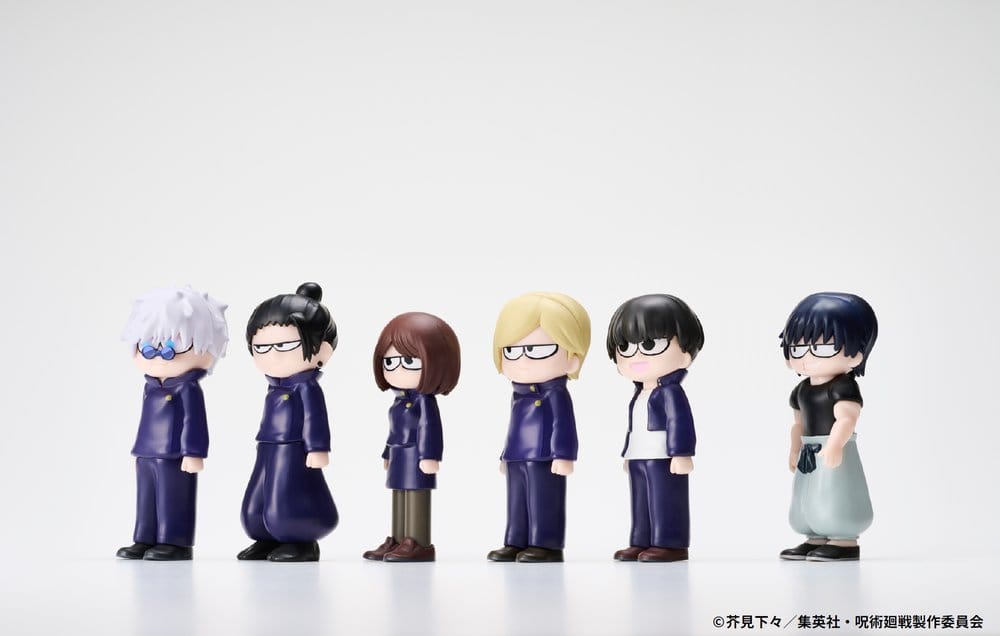 Jujutsu Kaisen JIRORI Minifiguren 9 cm Vol. 1 Blind Box Display (6) - Preorder - ETA: 23.04.2027