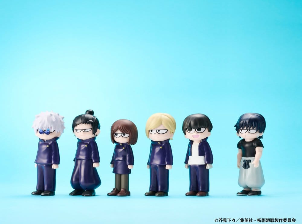 Jujutsu Kaisen JIRORI Minifiguren 9 cm Vol. 1 Blind Box Display (6) - Preorder - ETA: 23.04.2027