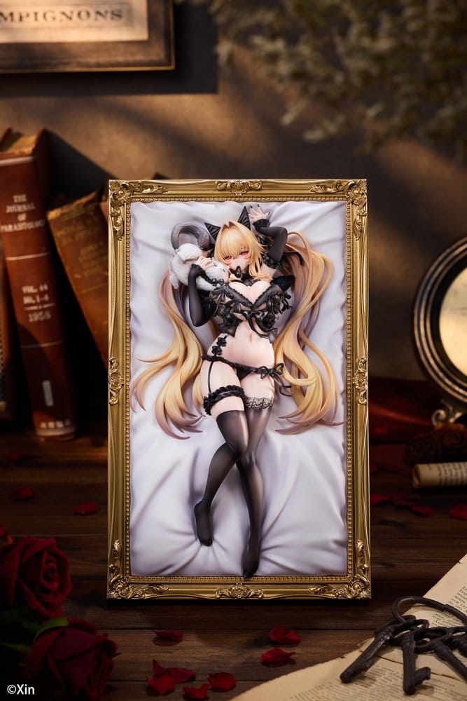 Original Character PVC Figur 1/7 Stella Black Cat Ver. Deluxe Edition 27 cm - Preorder - ETA: 25.01.2028