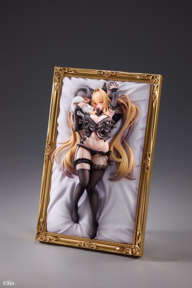 Original Character PVC Figur 1/7 Stella Black Cat Ver. Deluxe Edition 27 cm - Preorder - ETA: 25.01.2028