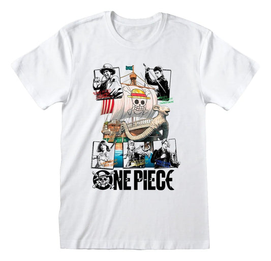One Piece T-Shirt Merry Go Call Outs Größe L - Versand: 7 Tage nach Bestellung
