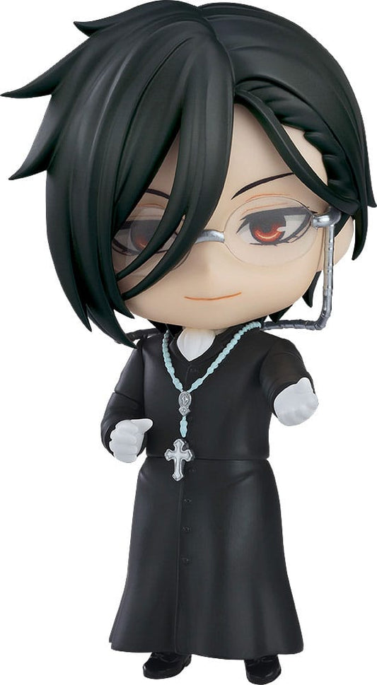 Black Butler: Boarding School Arc Nendoroid Actionfigur Sebastian Michaelis: Sapphire Owl Ver. 10 cm     - Versand: 5-7 Tage nach Bestellung