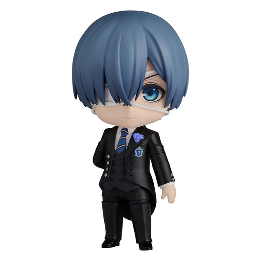 Black Butler: Boarding School Arc Nendoroid Actionfigur Ciel Phantomhive: Sapphire Owl Ver. 10 cm      - Versand: 5-7 Tage nach Bestellung