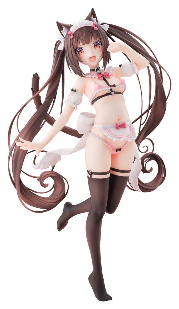 Nekopara PVC Figur 1/5.5 Chocola Micro Bikini Maid -STD Edition- 30 cm - Preorder - ETA: 25.03.2027