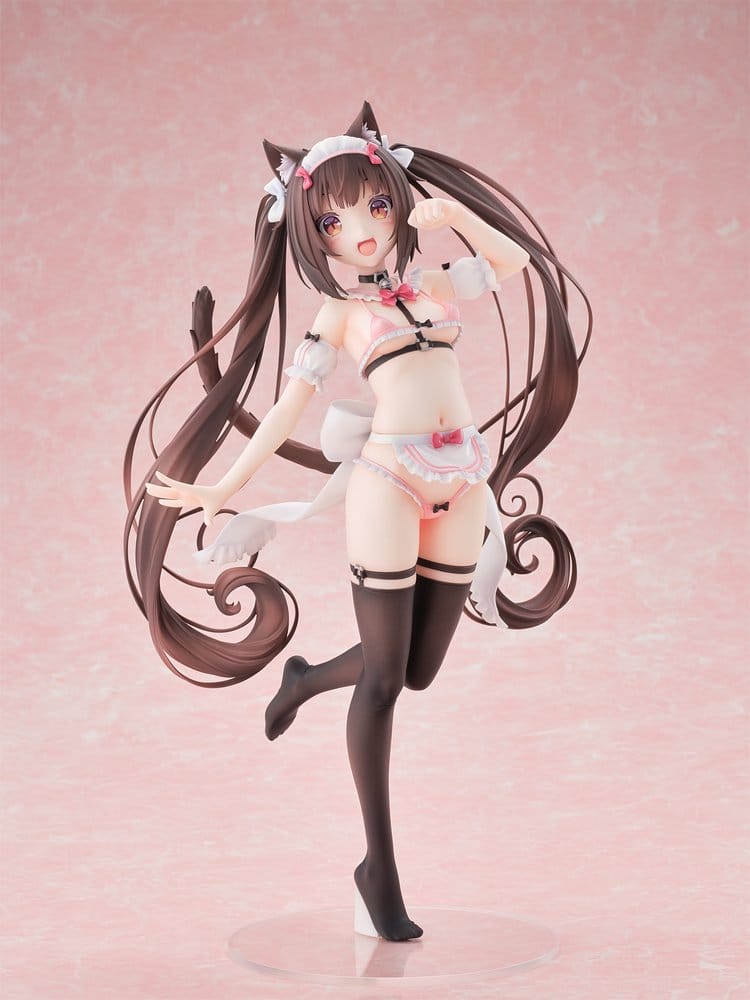 Nekopara PVC Figur 1/5.5 Chocola Micro Bikini Maid -STD Edition- 30 cm - Preorder - ETA: 25.03.2027