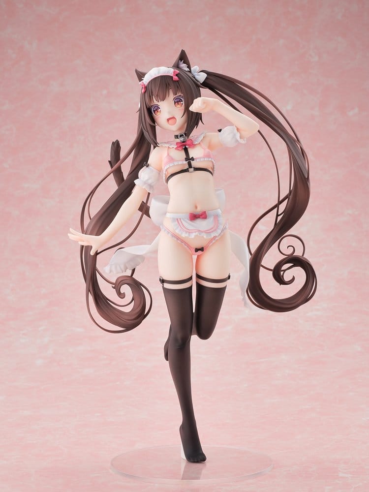 Nekopara PVC Figur 1/5.5 Chocola Micro Bikini Maid -STD Edition- 30 cm - Preorder - ETA: 25.03.2027