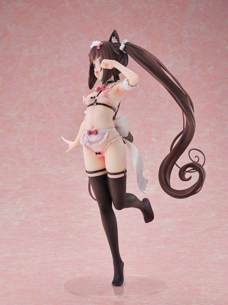 Nekopara PVC Figur 1/5.5 Chocola Micro Bikini Maid -STD Edition- 30 cm - Preorder - ETA: 25.03.2027