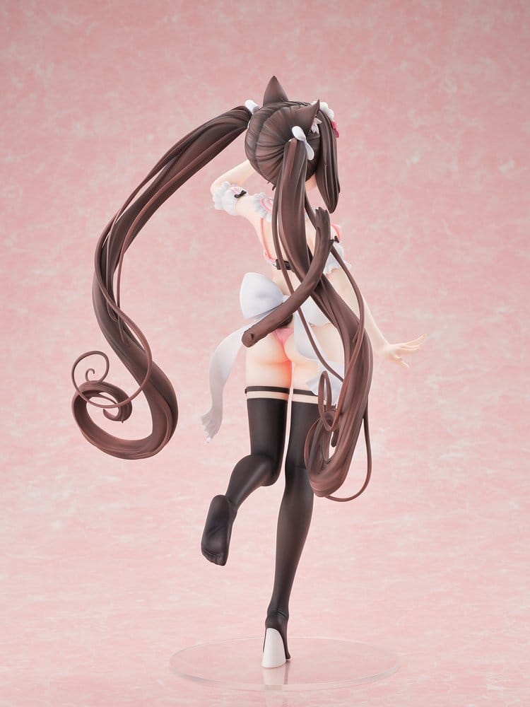 Nekopara PVC Figur 1/5.5 Chocola Micro Bikini Maid -STD Edition- 30 cm - Preorder - ETA: 25.03.2027