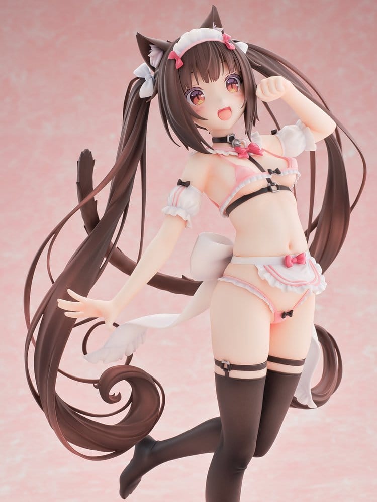 Nekopara PVC Figur 1/5.5 Chocola Micro Bikini Maid -STD Edition- 30 cm - Preorder - ETA: 25.03.2027