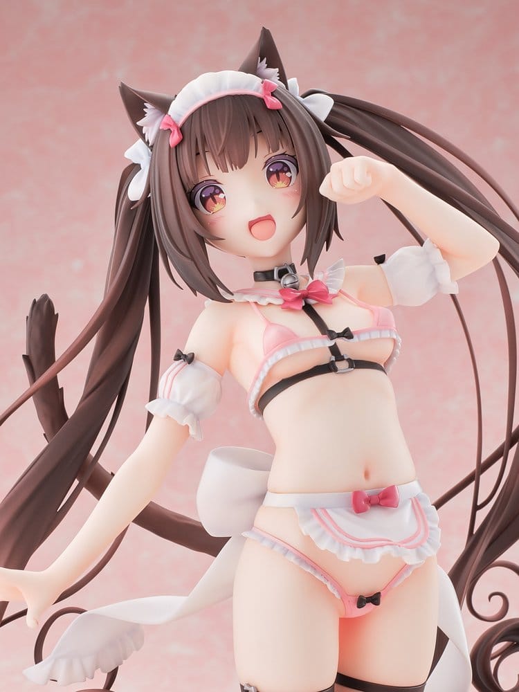 Nekopara PVC Figur 1/5.5 Chocola Micro Bikini Maid -STD Edition- 30 cm - Preorder - ETA: 25.03.2027