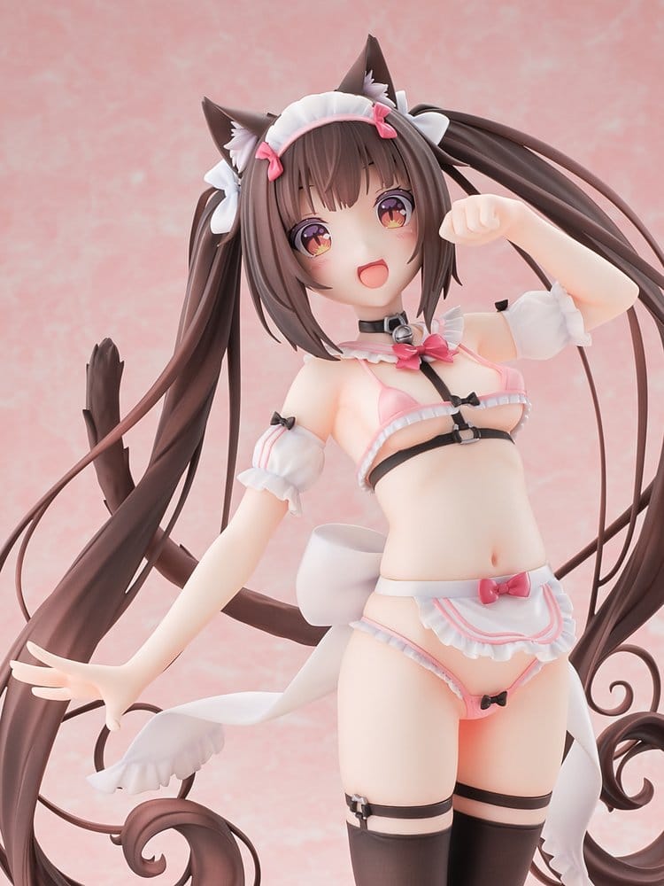 Nekopara PVC Figur 1/5.5 Chocola Micro Bikini Maid -STD Edition- 30 cm - Preorder - ETA: 25.03.2027